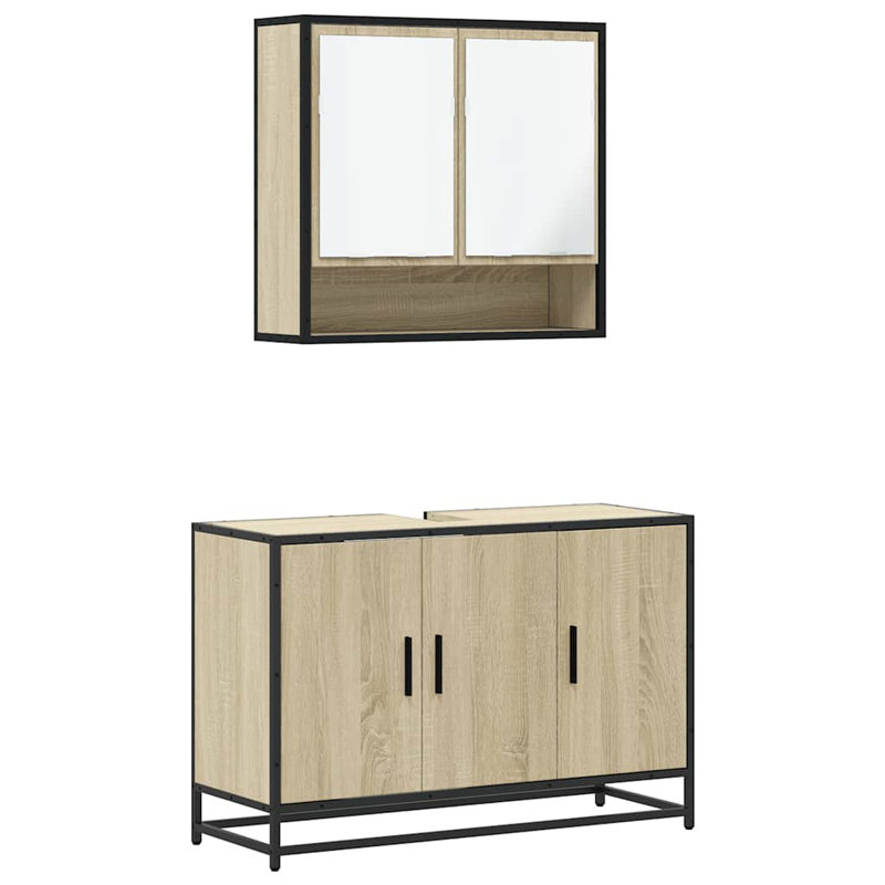 Bathroom Furniture Suite, Sonoma Oak