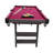 Hathaway 6 Ft Portable Pool Table, Adult Folding Billiard Tables for Game Room with Easy Foldable Storage, Includes Billiard Balls, Cues, Chalk & Brush