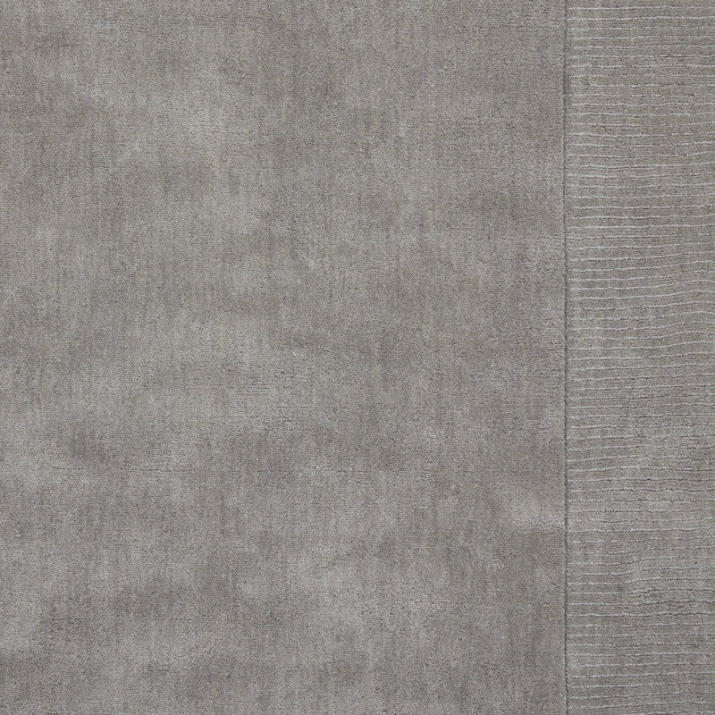 Solid Colour Wool Hand Tufted Area Rug, Rectangle 150 x 230 cm