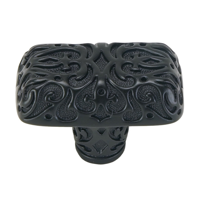 Via Veneto knob, Black