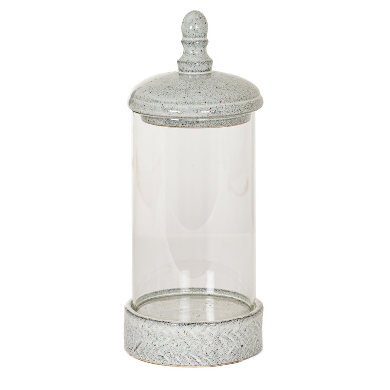 Andrian Glass Candle Accessories, 42cm H x 17cm W x 17cm D