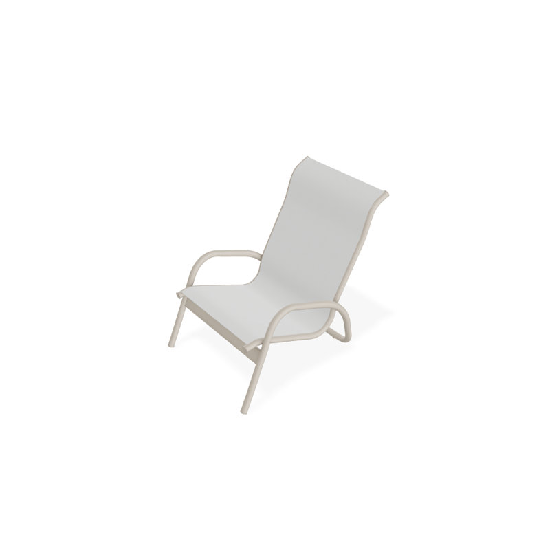 Beach Chair, Textured Desert, White 6D Sunbrella®