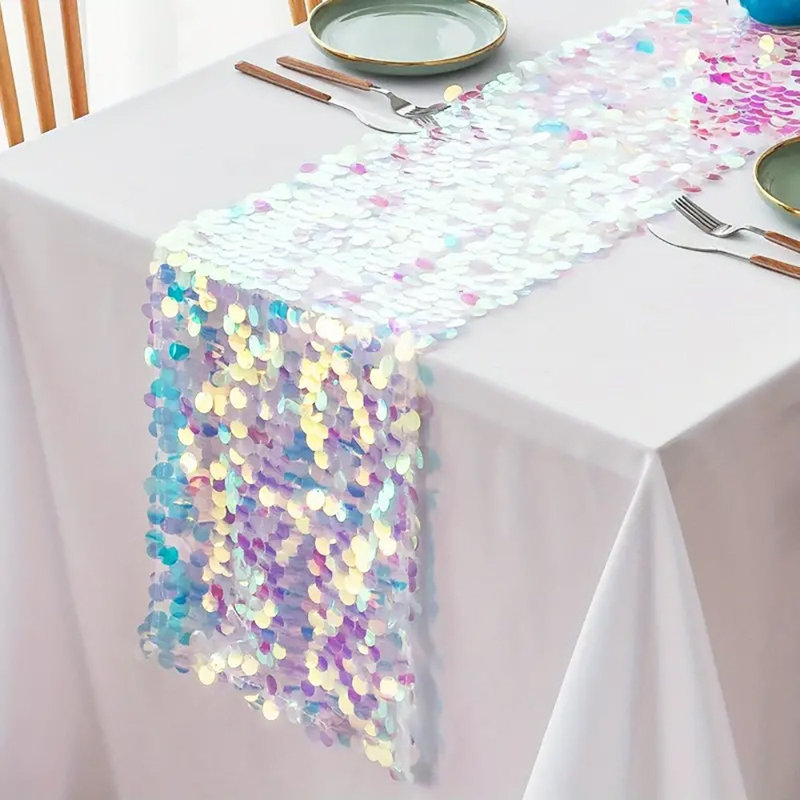 Chemin de table 1 pièce Mermaid 11,8 x 83,8 pouces