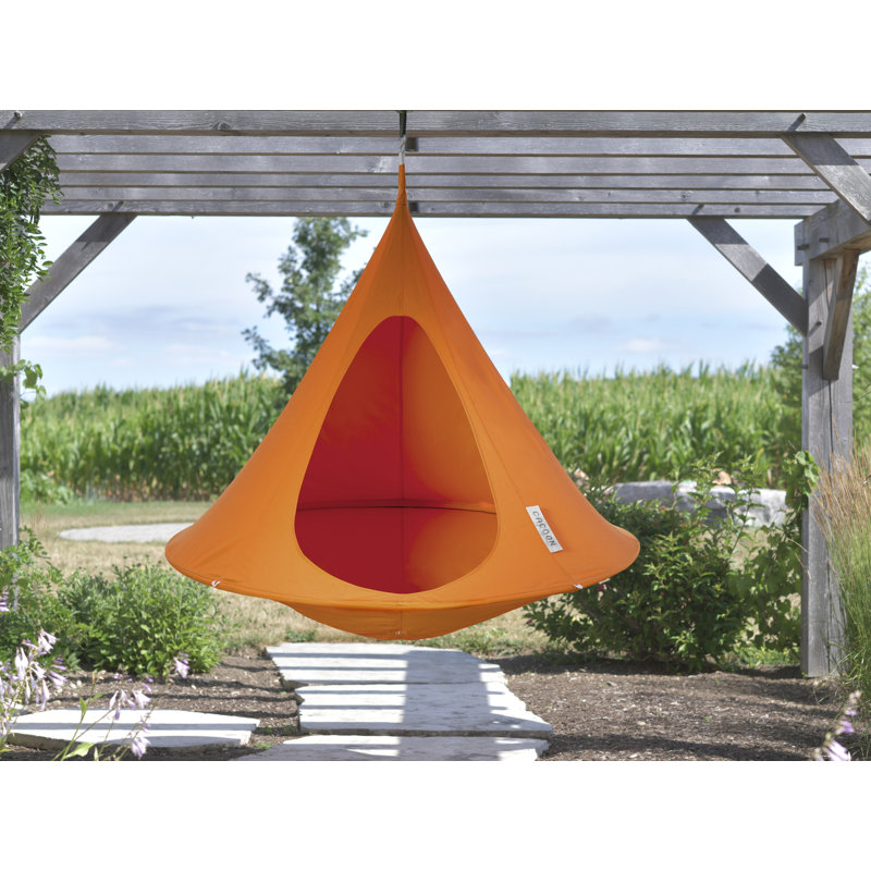 Cacoon - Island Vibe Hanging Chair, Orange, 183cm H x 183cm W x 183cm D