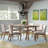 6 - Person Four Leg Dining Set-1509514355-1509514354