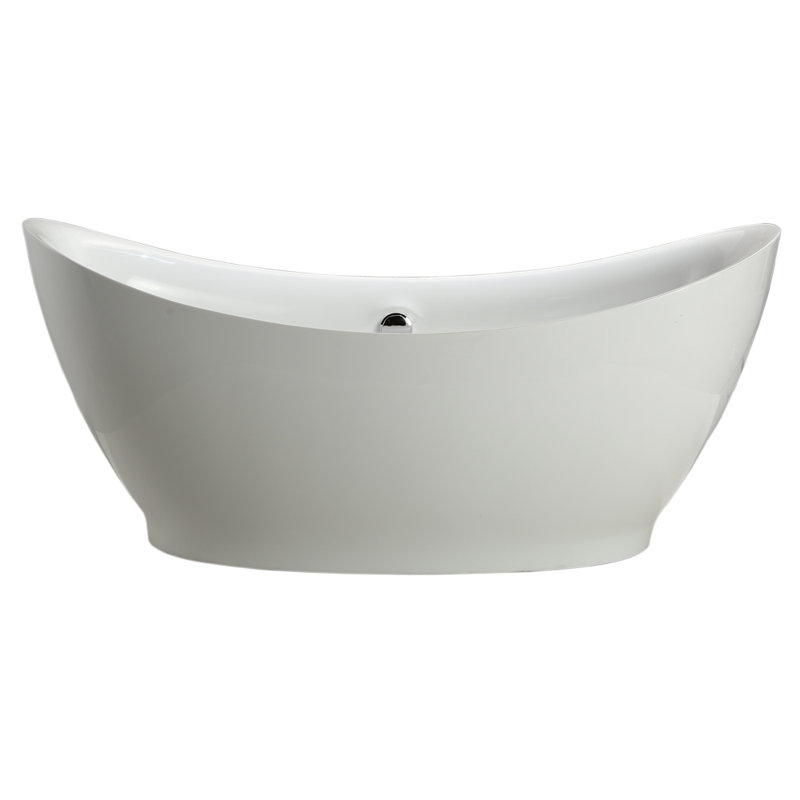 Divinity 68'' x 30'' Soaking Acrylic Bathtub