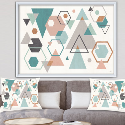 " Geometric Hexagons Pattern VI "