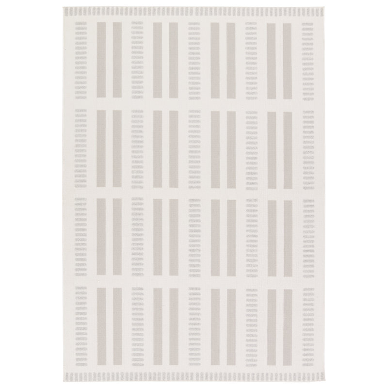 Geometric Indoor / Outdoor Rug, Rectangle 5'3" x 7'6"