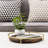Vintage Decorative Round Serving Tray