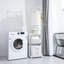 Trieur à linge à 2 niveaux avec barre de suspension | Paniers amovibles et empilables | Rangement pour petits espaces, dortoir, placard, salle de bain | Idée de cadeau