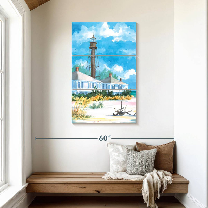 Phare Aletra Sanibel, H 45 po x l 28 po
