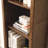 American style solid wood simple bookcase