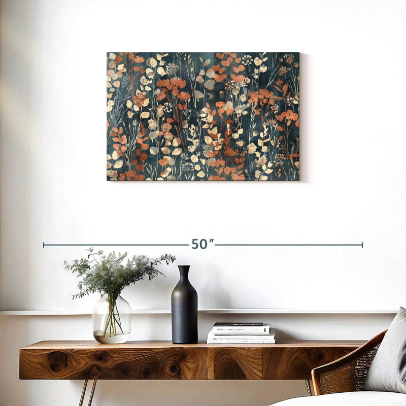 Copper Leaf Wilderness, 20" H x 30" W