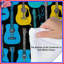 Édredon éclectique Guitars Bedding Music-123062998