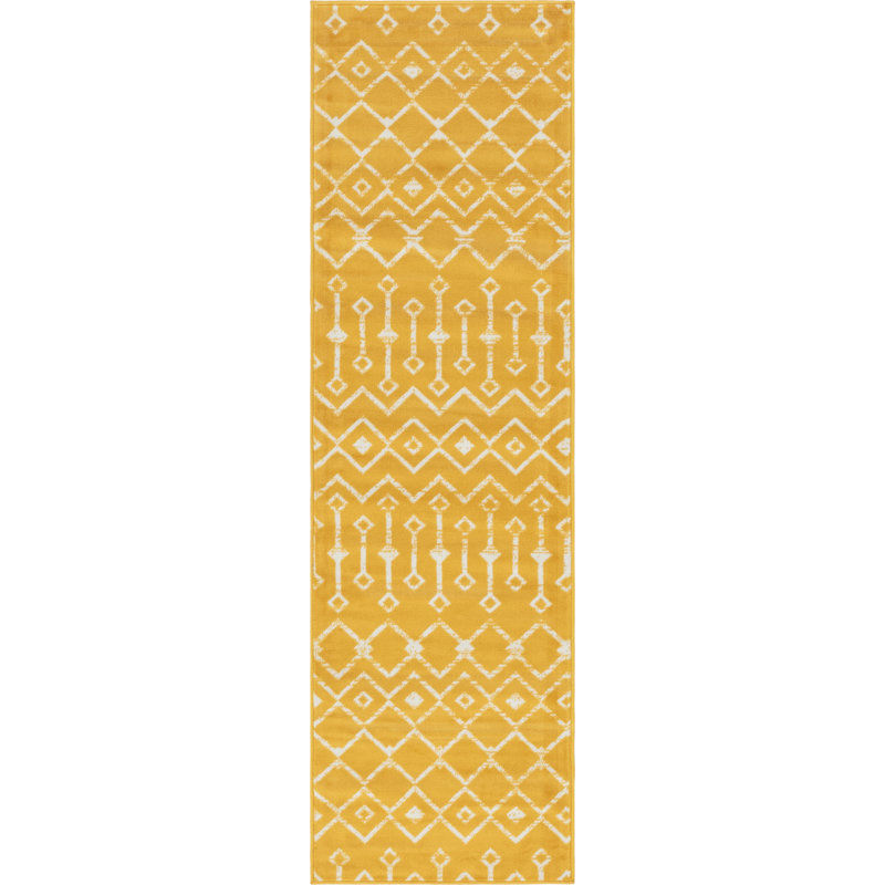 Moroccan Area Rug, Runner 76 x 249cm