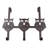 Bannister Steel Over-the-Door Wall Hook