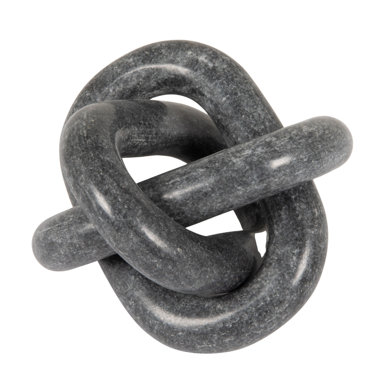 Gwennie Genuine Marble Sculpture, Gray