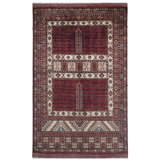 One-of-a-Kind 4'1" X 6'3" Hand Knotted Area Rug