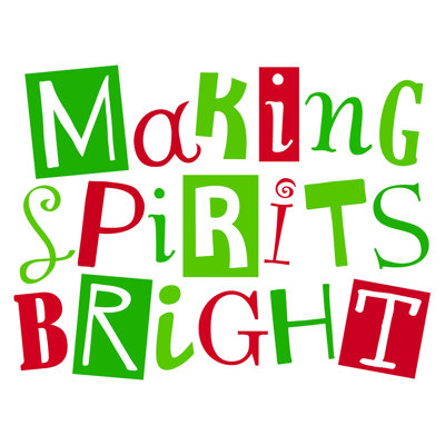 «Made Spirits Bright», reproduction sur toile tendue