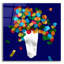 Art mural en verre Lark Manor ™ «Abstract Flowers» par Cesare Bellassai-553169970
