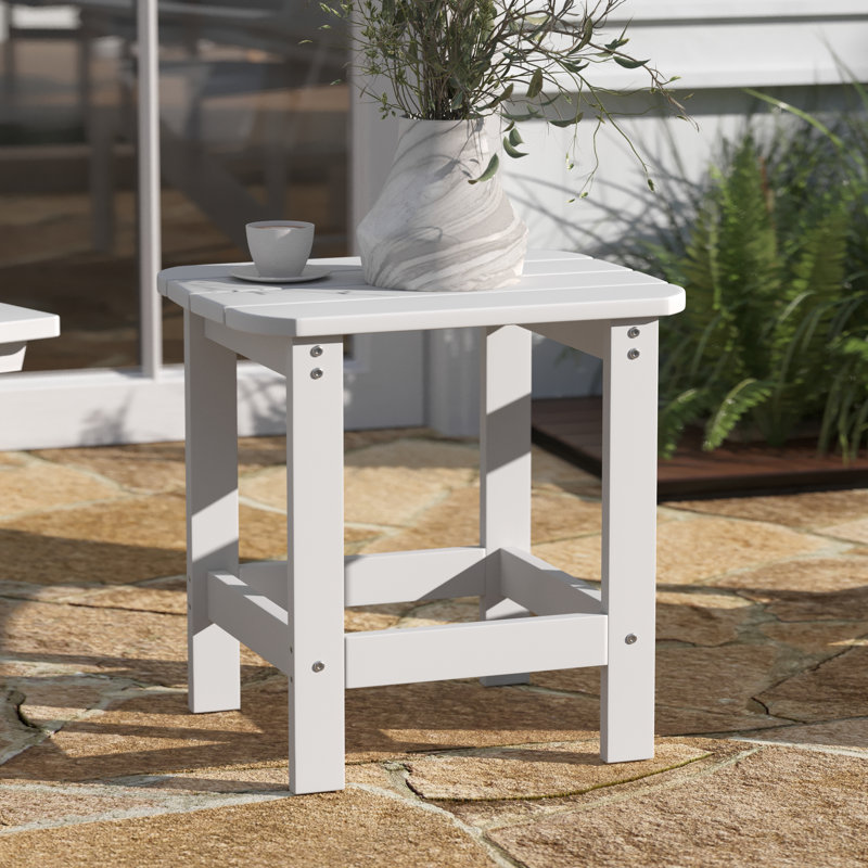 Table d'appoint Adirondack , Blanc