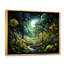 «Beverlyann Forest Enchanted Forest Pointillism II - Forest», reproduction sur toile-2107131496-2107131498