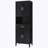 Freestanding Tall Bathroom Cabinet with a Drawer, 2 Cabinets, 4 Soft-Close Doors, 2 Adjustable Shelves, Open Storage-118436581