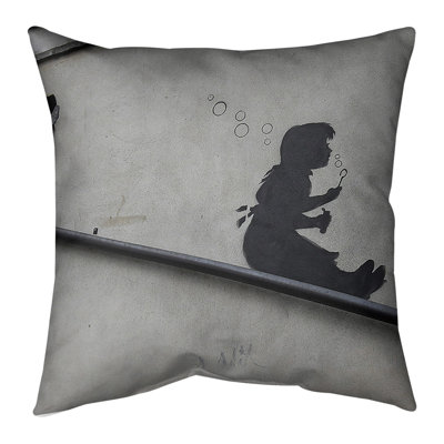 Reversible Throw Pillow