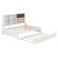 Lit de jour avec tablettes, tableau noir, tableau de liège, USB et lit gigogne-985569604