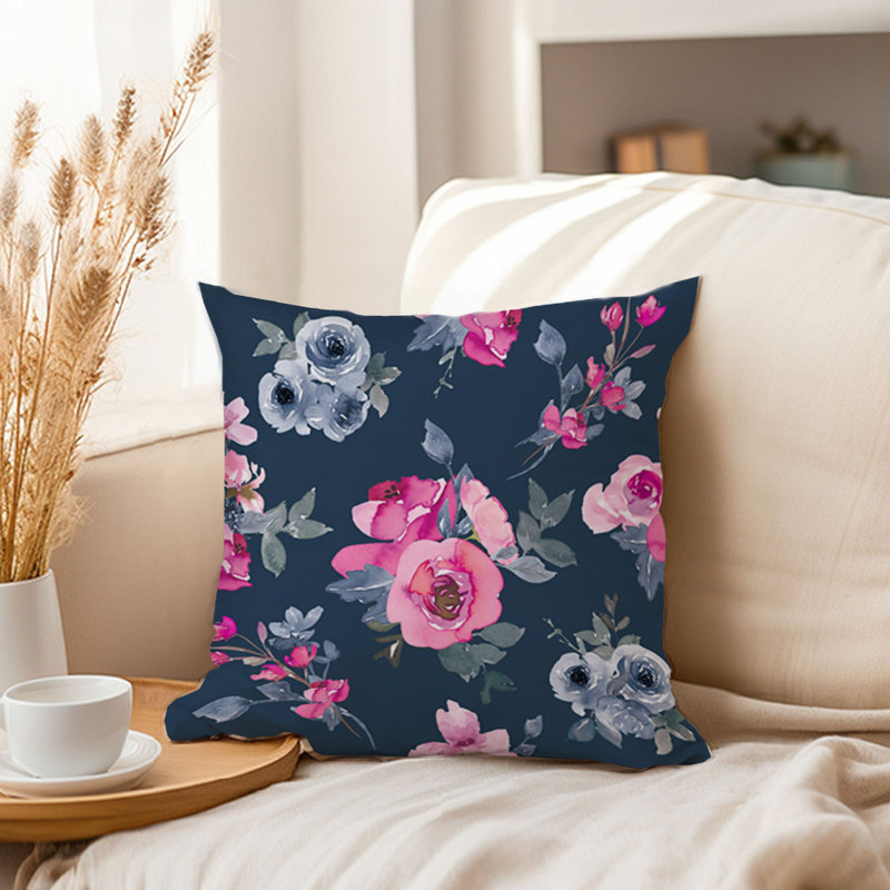 Floral Flowers Pattern IX, 20"H x 20"W