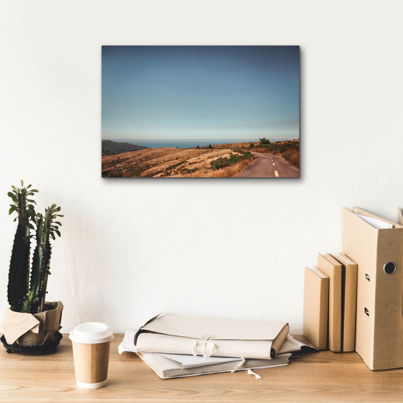 Toile épique Graffiti «Road To The Lost Coast» par Nathan Larson, 18 po x 12 po