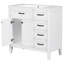 Armoire de salle de bain 36 po avec tiroirs