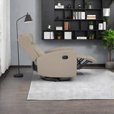 Fauteuil inclinable et pivotant à bascule