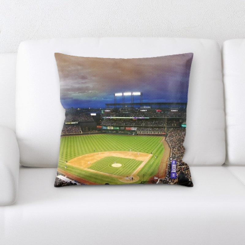 Microsuede Reversible Throw Pillow