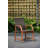 Anautica 4 - Person Eucalyptus Solid Wood Patio Dining Set Umbrella Hole Included Round Table