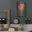 Art mural en métal «Peony» Lark Manor ™-658791165