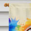 Drapeau de maison hippie