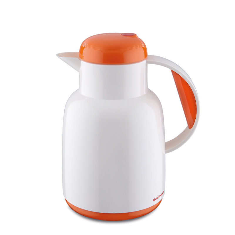 970 1 L Coffee Carafe, White/Pumpkin