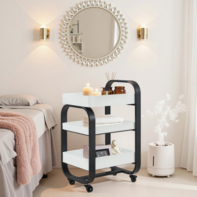 84.6cm H x 50cm W Utility Cart with Wheels