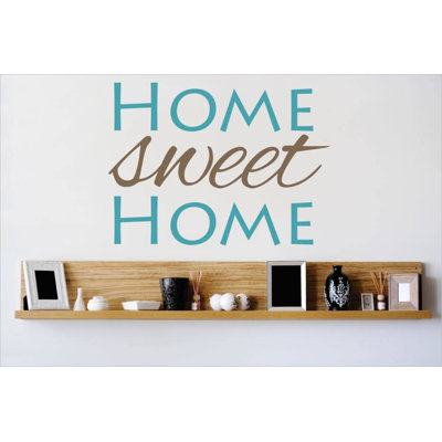 Text & Numbers Wall Decal