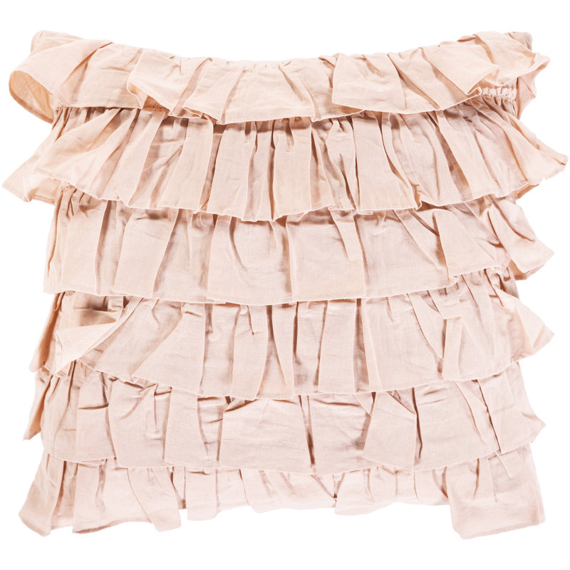  Housse de coussin décoratif 20 po, Rougir