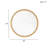 Beaded Round Wall Mirror 36"D