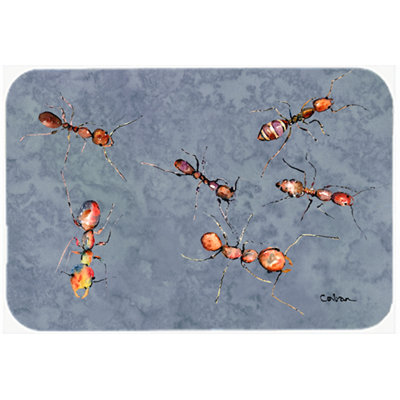 Caroline's Treasures Ants Glass Cutting Board