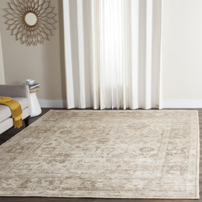 Yanis Hand Knotted Viscose Oriental Rug