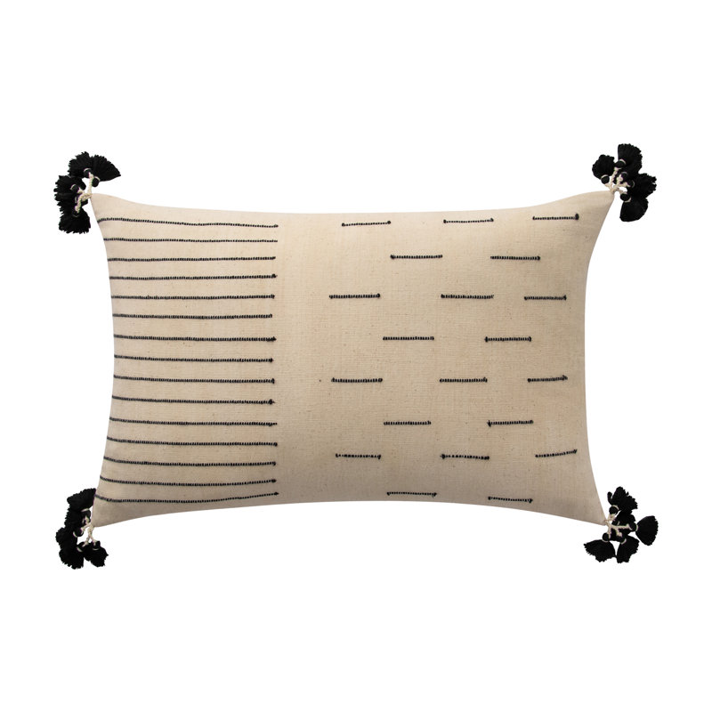 Lumbar Pillow Cover & Insert, 16" x 24"