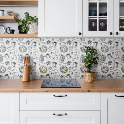 Stockdale 50 x 100 cm PVC Tile in White