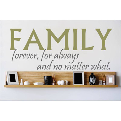 Text & Numbers Wall Decal