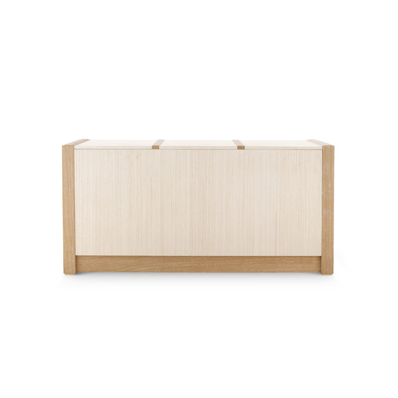 Albert 9 - Drawer Dresser, Light Natural/Natural