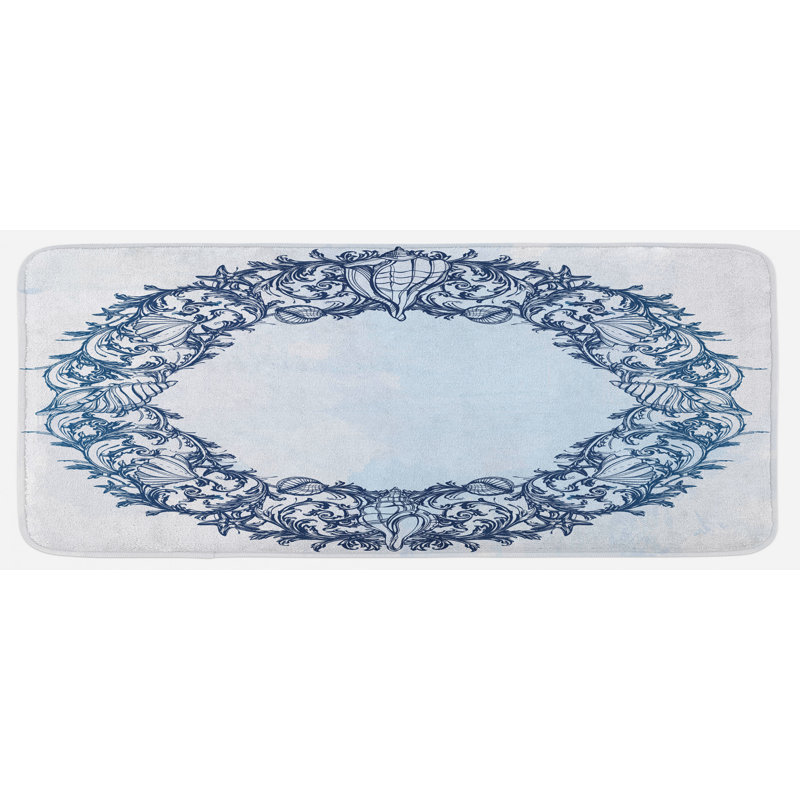 Eclectic Polyester Kitchen Mat