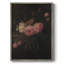 Impression florale vintage encadrée Cxxiv - bois massif-1714534287
